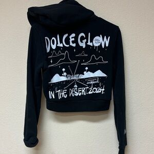 Women's Black Graphic Hoodie - 'In The Desert 2024'